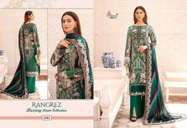 Shree Rangrez Luxury Lawn cotton Designer Pakistani Salwar suit 